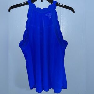 🔴Monteau Sleeveless Blouse•Junior XL•Blue